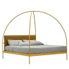 Lispi Beds<Volta Yellow Iron Canopy Double Bed by Mario Scairato
