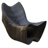 Mediterranea Design Lounge Chairs<Vulcano Black Lounge Chair