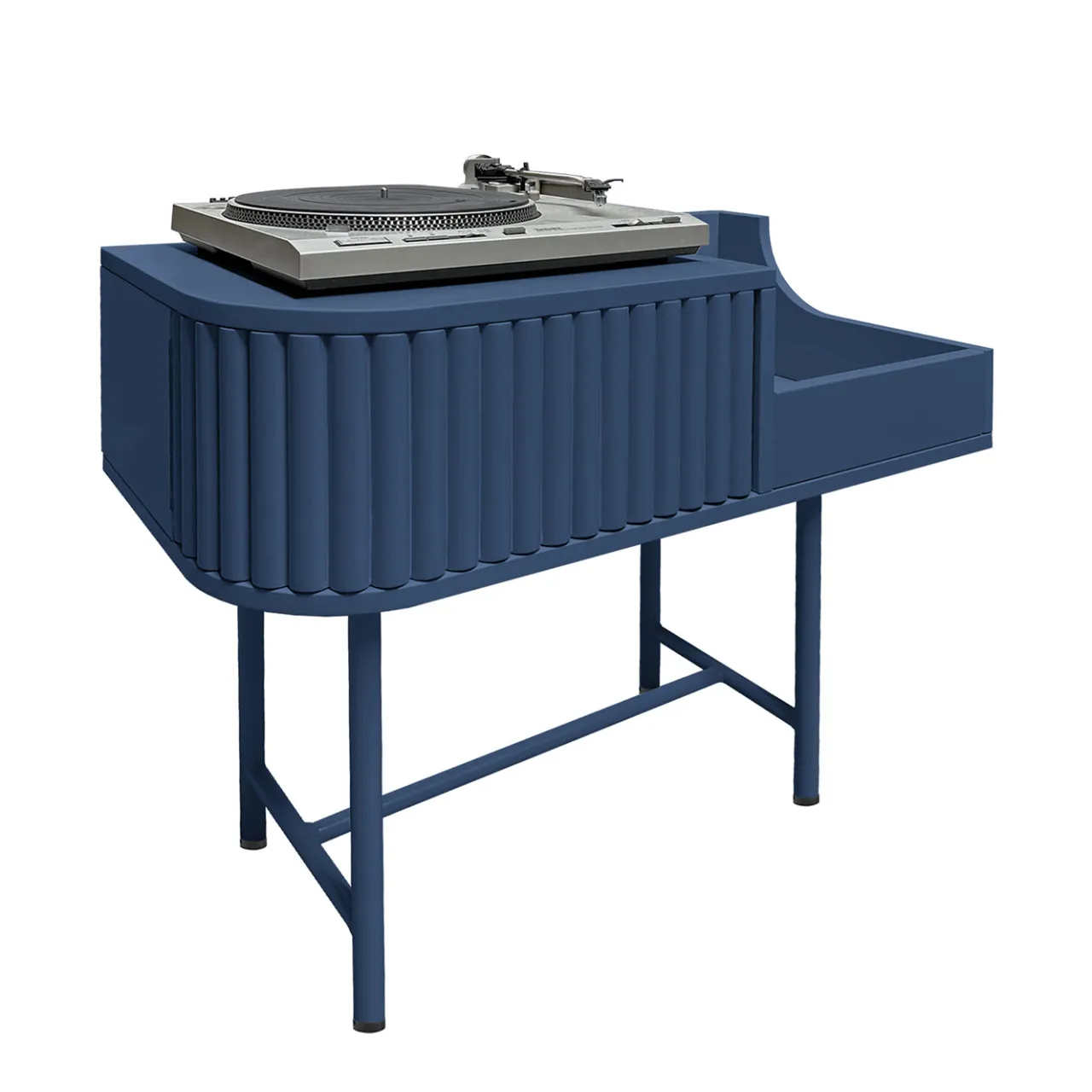 DLA Design Lab Consoles<VYC Ultramarine Blue Record Player Console in MDF by Max Dalle Sasse
