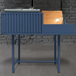 DLA Design Lab Consoles<VYC Ultramarine Blue Record Player Console in MDF by Max Dalle Sasse