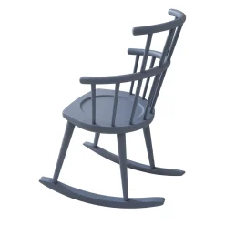 Billiani 1911 Armchairs<W. 604 Light Blue Rocking Chair by Fabrizio Gallinaro