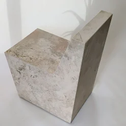 Dimarmo Chairs<W Travertine Marble Chair