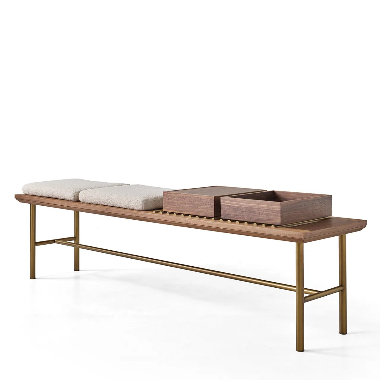 Modesign Benches<Wabi Canaletto Wood Bench