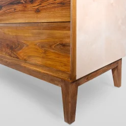 Ebanisteria Roberto Gambella Dressers<Walnut 3-Drawer Dresser