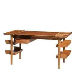 Gaffuri Desk & Writing Tables<Walnut Wood Writing Desk by Gianni Albricci