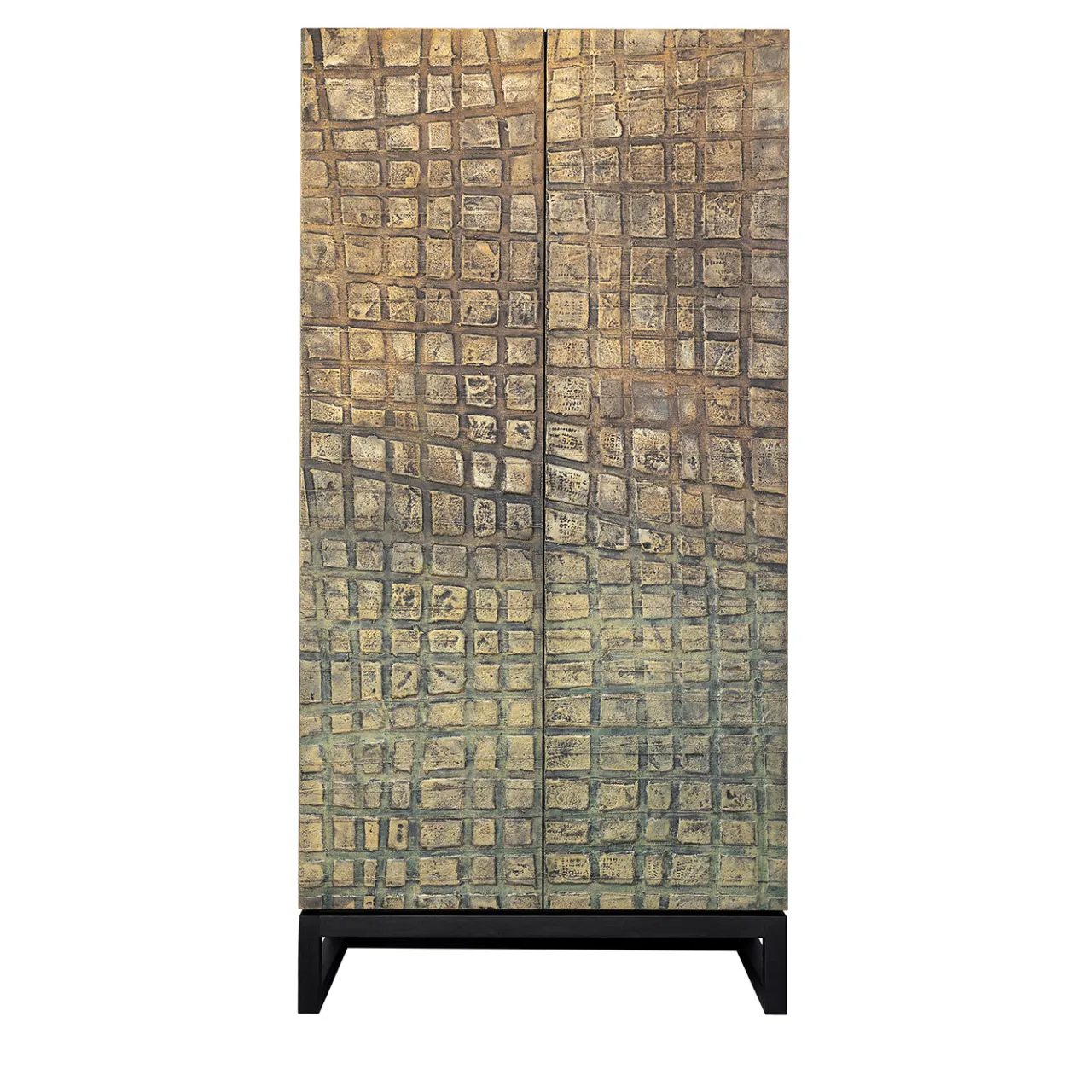 BottegaNera Furniture Dressers<WardRobe Black Wood Cabinet