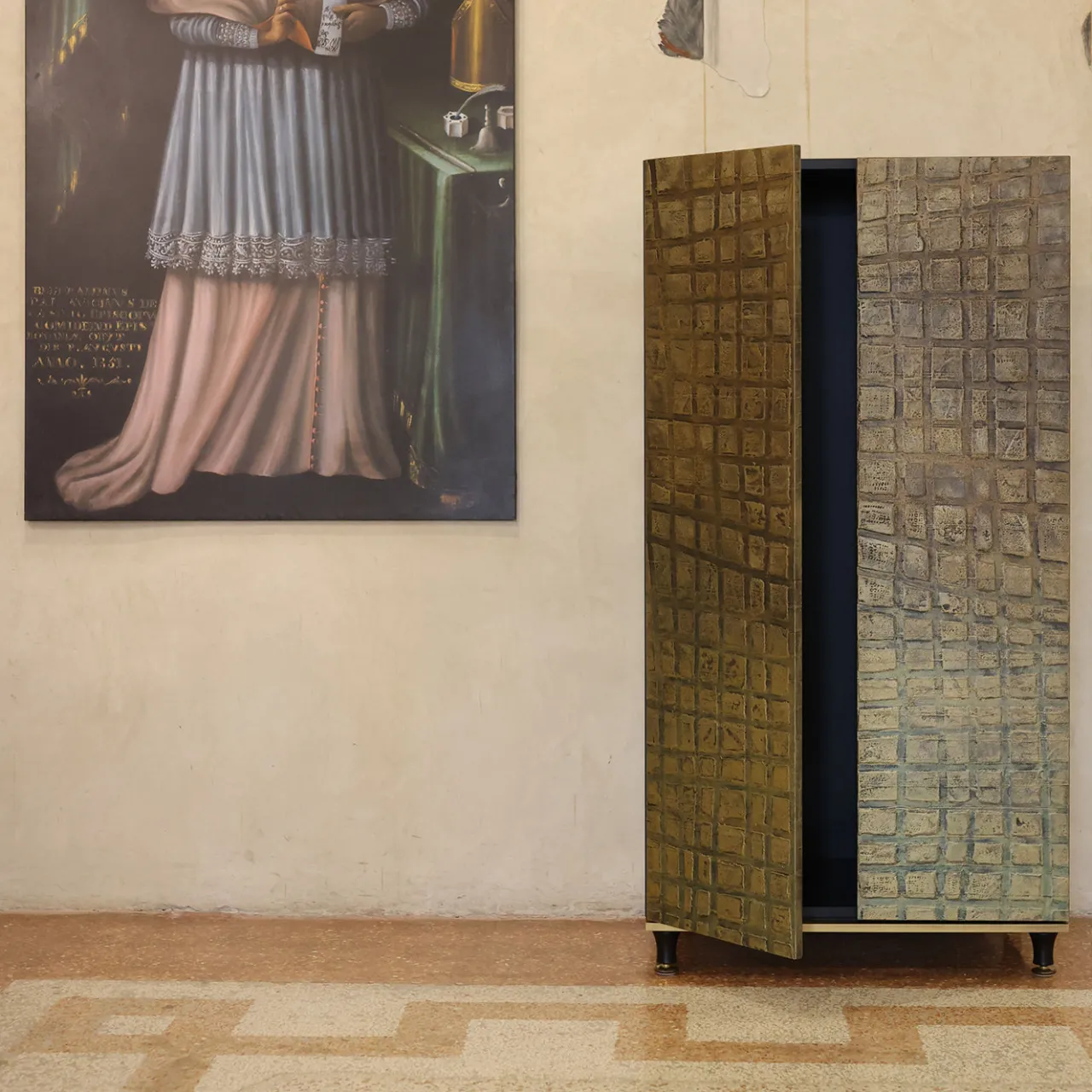 BottegaNera Furniture Dressers<WardRobe Black Wood Cabinet