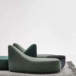La Cividina Ottomans & Poufs<Waves Leaf Ottoman