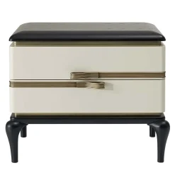 A.R. Arredamenti Nightstands<White Bedside Table