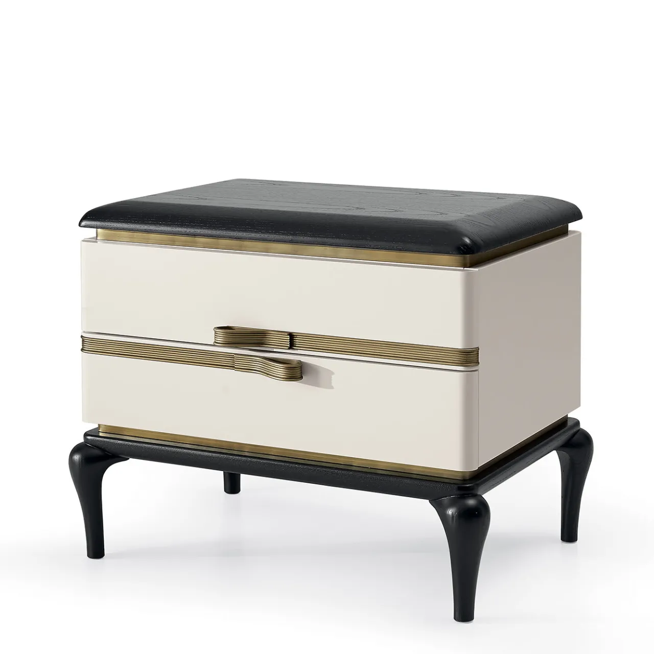 A.R. Arredamenti Nightstands<White Bedside Table