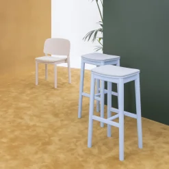 Billiani 1911 Chairs<White Chair by Harri Koskinen