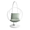 Galbiati Fratelli Outdoor Chairs & Stools<White Clara Steel Hanging Swing Outdoor Chair