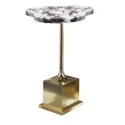 Provasi Side Tables<White Marble Top Side Table