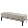A.R. Arredamenti Benches<White Upholstered Bench