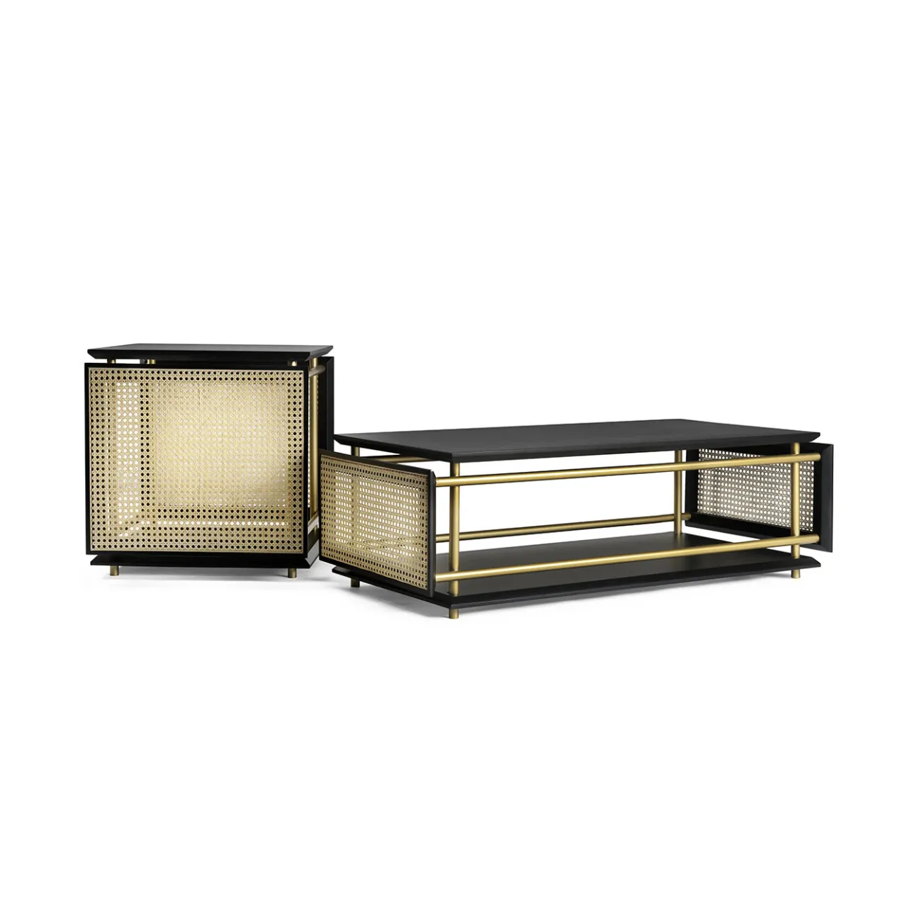 Gebrüder Thonet Vienna GmbH (GTV) – Wiener GTV Design Side Tables<Wiener Box Side Table by Cristian Mohaded