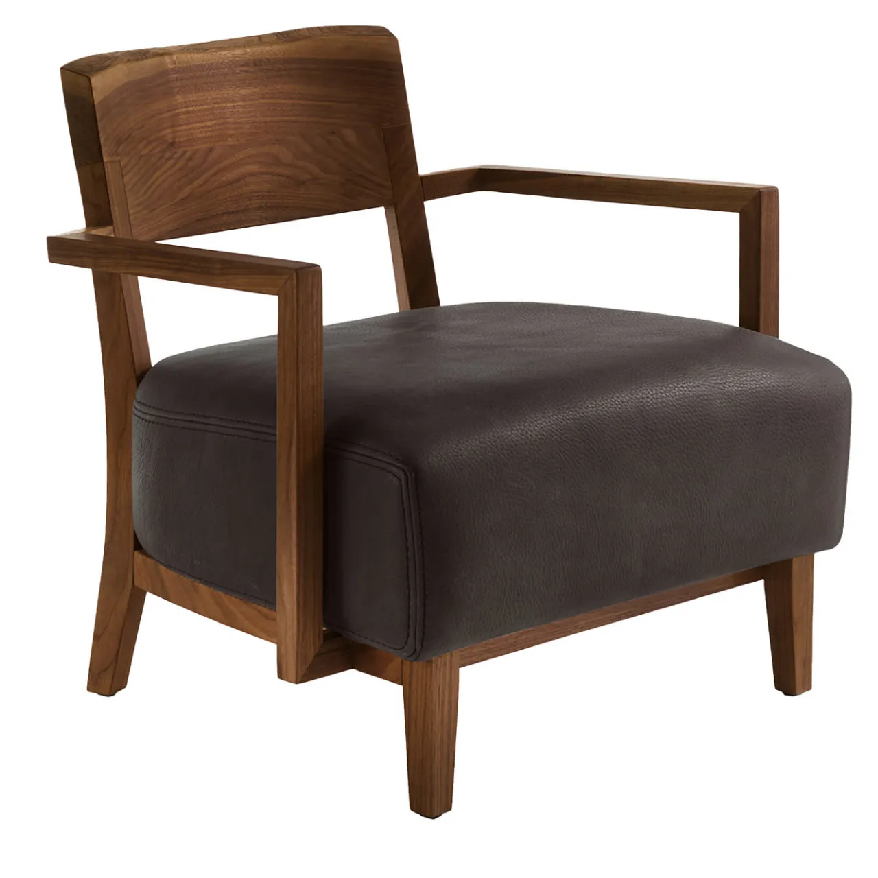 Riva 1920 Lounge Chairs<Wilma B Black Armchair by Terry Dwan