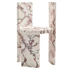 V.L. Lavorazioni In Ferro Chairs<Winged Wooden Chair by Antonio Saporito