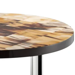 Arcahorn Side Tables<Wood Round Side Table
