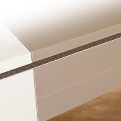 Radice Desk & Writing Tables<Wooden And Metal Frame Eva Desk With Drawers