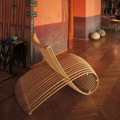 Cappellini Lounge Chairs<Wooden Chair by Marc Newson