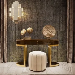 Franco Bianchini Vanities<Wooden Vanity Table with Mirror FB Collection