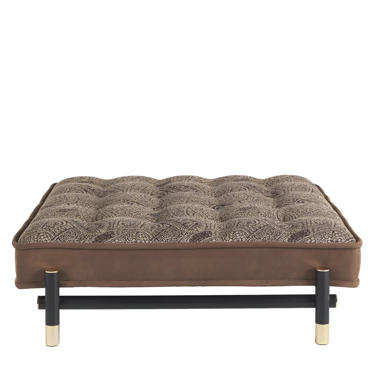 ETRO Home Interiors Ottomans & Poufs<Woodstock Brown Pouf