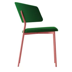 Billiani 1911 Chairs<Wrap Steel Green and Pink Chair R&D Billiani