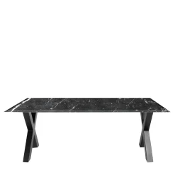 La Sartoria del Marmo by Lombardi Marmi Dining Tables<Xeno Black Marquina Dining Table