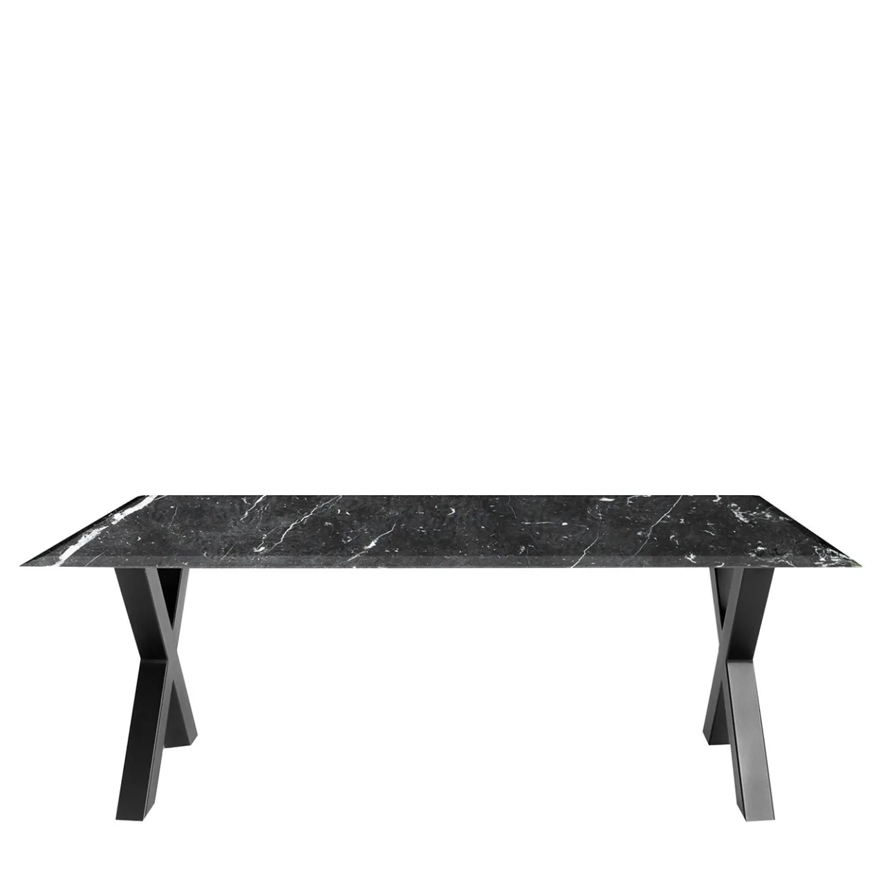 La Sartoria del Marmo by Lombardi Marmi Dining Tables<Xeno Black Marquina Dining Table