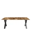 La Sartoria del Marmo by Lombardi Marmi Dining Tables<Xeno Marron Emperador Dining Table