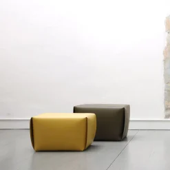 Tonucci Collection Ottomans & Poufs<Yellow Bao Pouf by Viola Tonucci