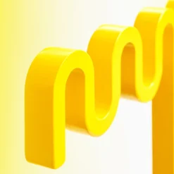 Rampinelli Edizioni Coat Stands<Yellow Hanger by Sovrappensiero