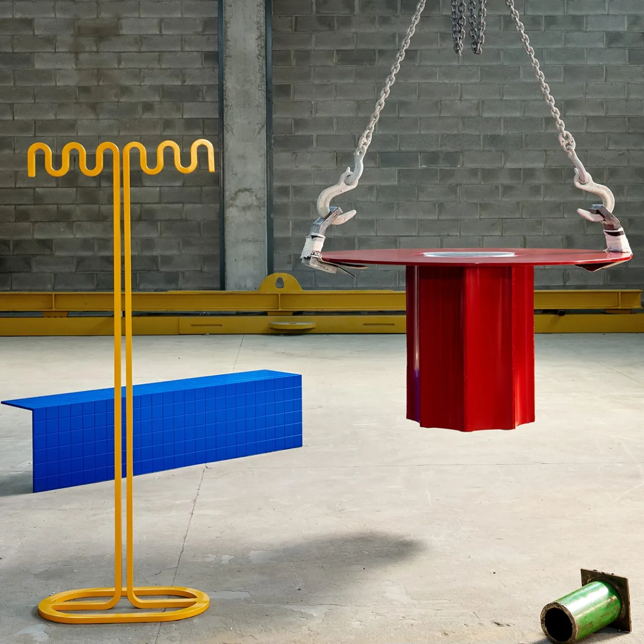 Rampinelli Edizioni Coat Stands<Yellow Hanger by Sovrappensiero