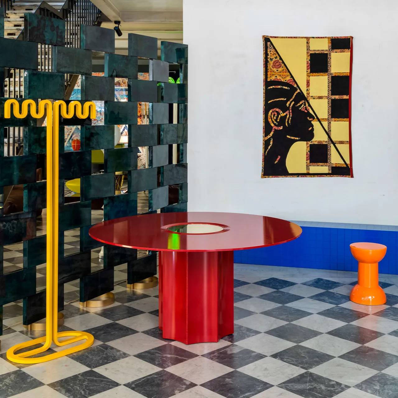 Rampinelli Edizioni Coat Stands<Yellow Hanger by Sovrappensiero