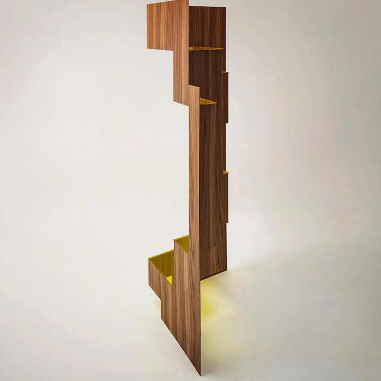 Bottos Design Italia by Sebastiano Bottos Room Dividers<Yellow Kirigami Screen