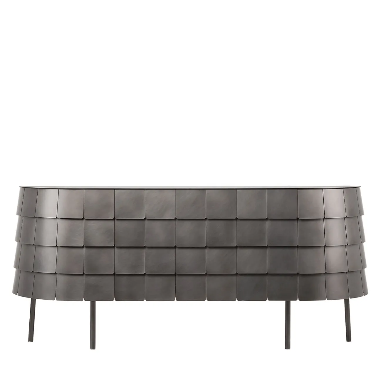 De Castelli Sideboards Buffets<Yoroi Stainless Steel Sideboard by Alessandro Masturzo
