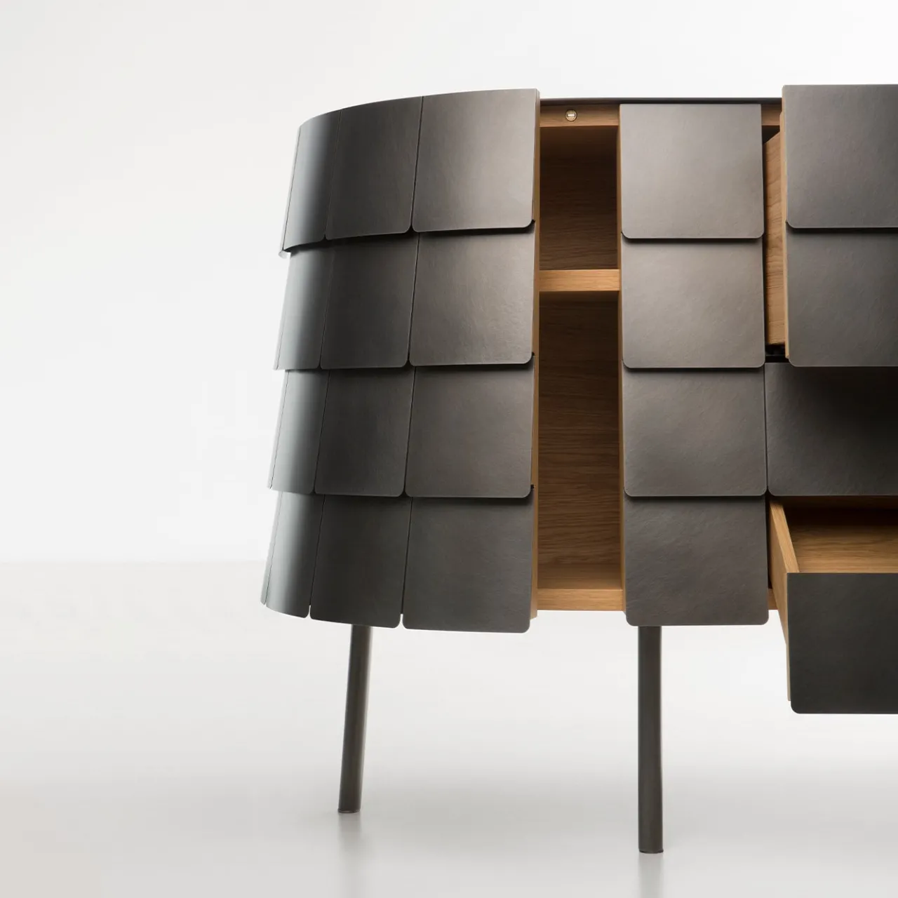 De Castelli Sideboards Buffets<Yoroi Stainless Steel Sideboard by Alessandro Masturzo