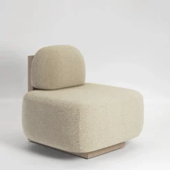 Secolo Armchairs<Yoshida Beige Bouclè Armchair
