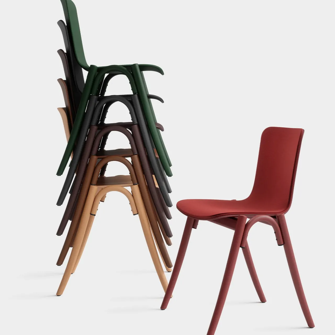 Gebrüder Thonet Vienna GmbH (GTV) – Wiener GTV Design Chairs<You Red Chair by LucidiPevere