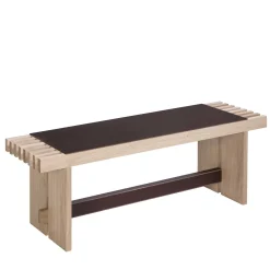 Rabitti 1969 Benches<Yuga Natural Wood Bench