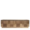 Visionnaire Sideboards Buffets<Zahara Brown Steel Patchwork Sideborard