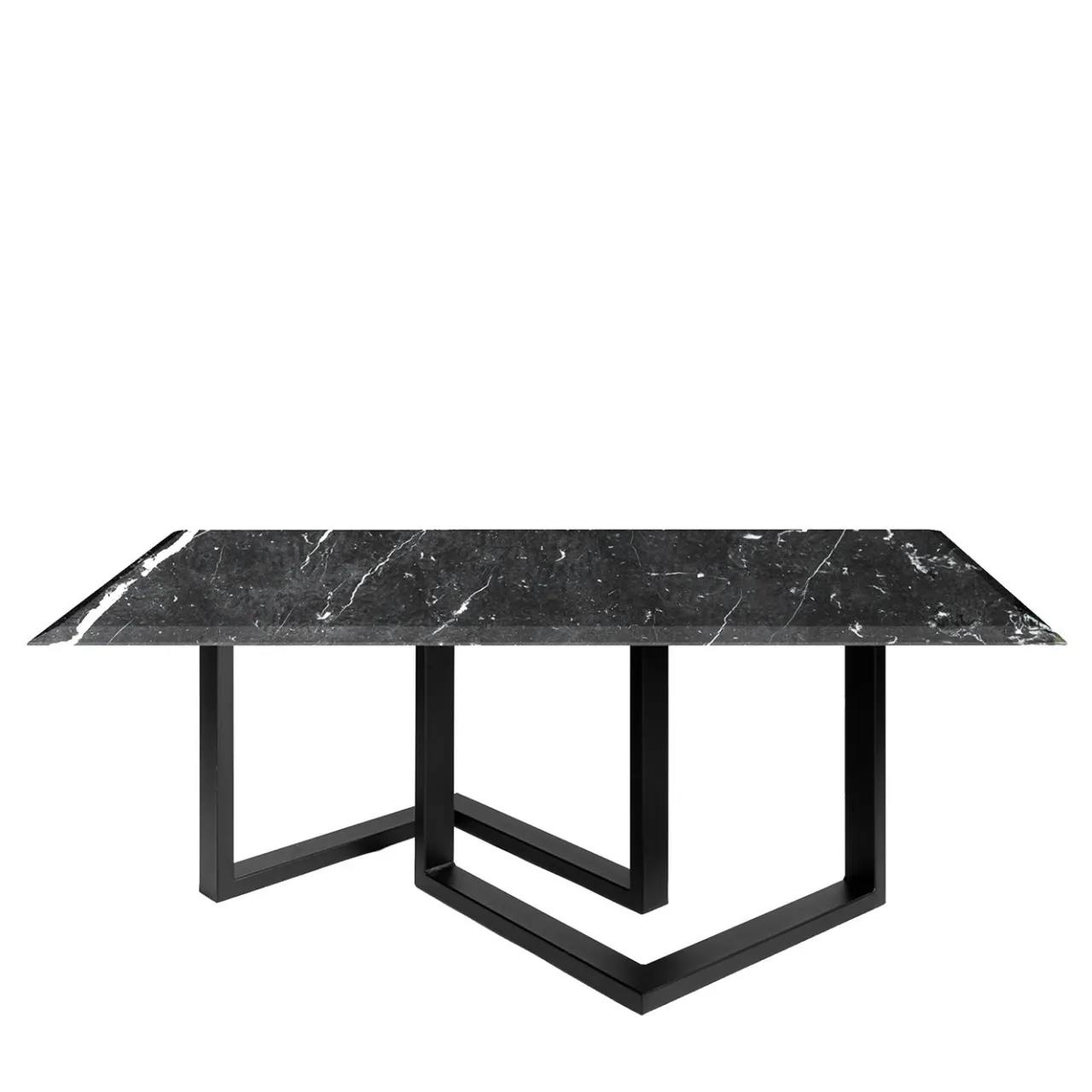 La Sartoria del Marmo by Lombardi Marmi Dining Tables<Zannone Black Marquina Dining Table