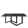 La Sartoria del Marmo by Lombardi Marmi Dining Tables<Zannone Black Marquinia Dining Table