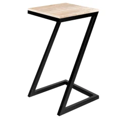 La Sartoria del Marmo by Lombardi Marmi Side Tables<Zante Travertine Side Table