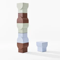 Cimento Stools<Zattere Stool by Patricia Urquiola