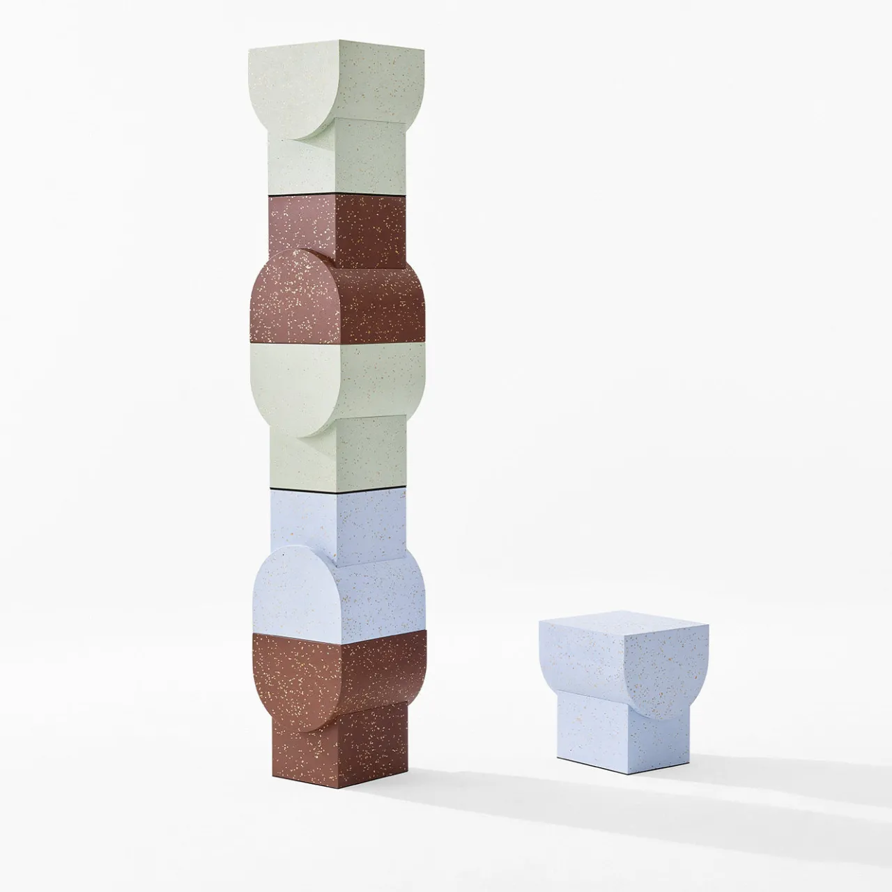 Cimento Stools<Zattere Stool by Patricia Urquiola