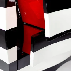Extroverso Dressers<Zebra Chest of Drawers by Carlo Rampazzi