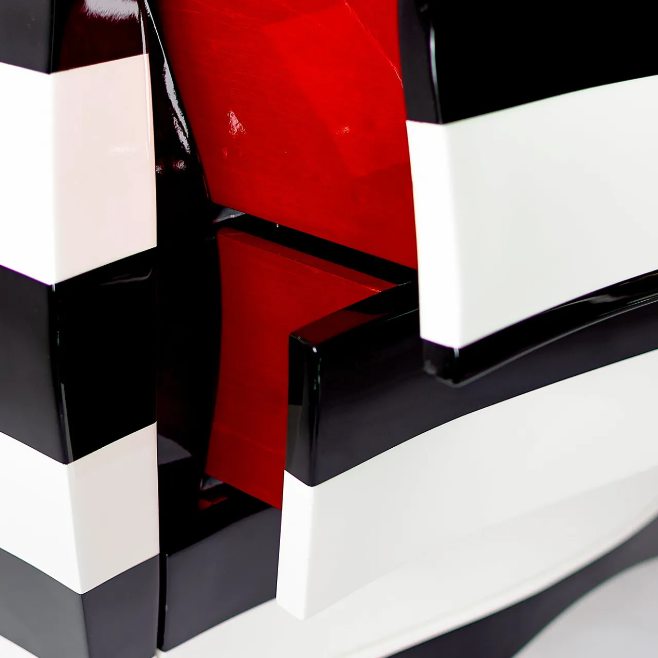 Extroverso Dressers<Zebra Chest of Drawers by Carlo Rampazzi