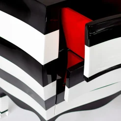 Extroverso Dressers<Zebra Chest of Drawers by Carlo Rampazzi