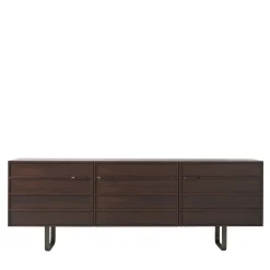 Modesign Sideboards Buffets<Zen Walnut Sideboard with Glass Shelves #1